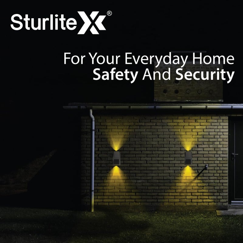Sturlite ضوء حائط LED من ستورلايت KType 3W 2Way بدرجة حرارة لون 3K إضاءة حيوية جسم من الألمنيوم مقاوم للتآكل والخدوش حماية IP65 ضوء زخرفي داخلي وخارجي عبوة من 1 - Image 5