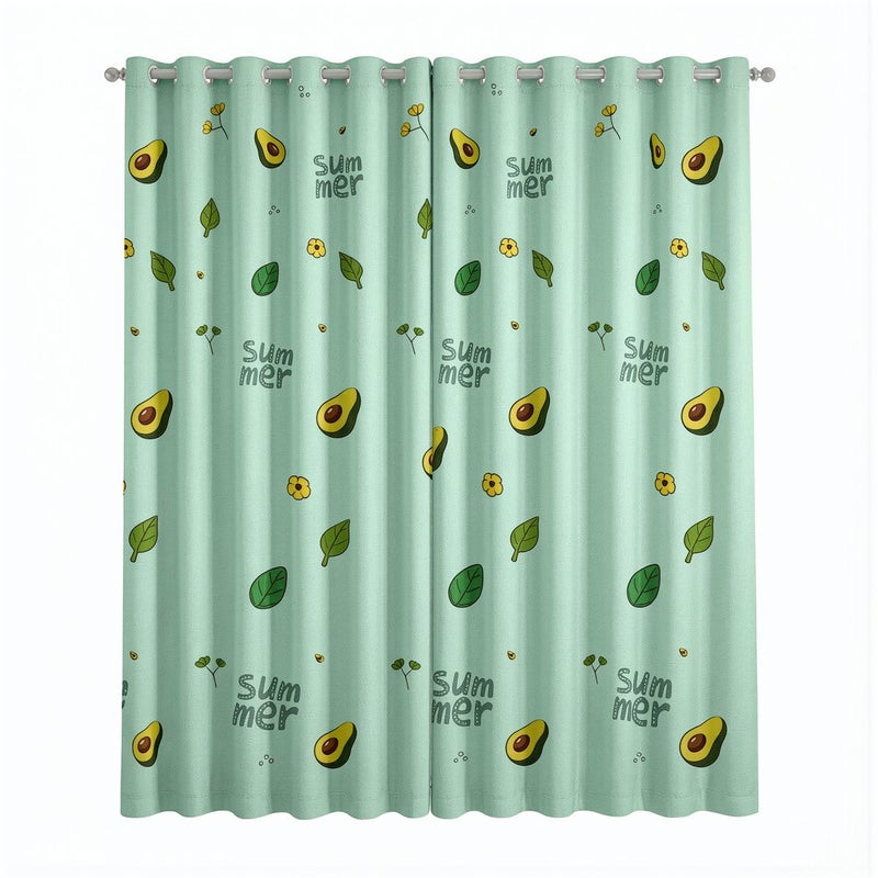 Wrinkle Resistant Fade Proof Blackout Curtain 1.0W x 2.25H Panel For Rental House - Image 1