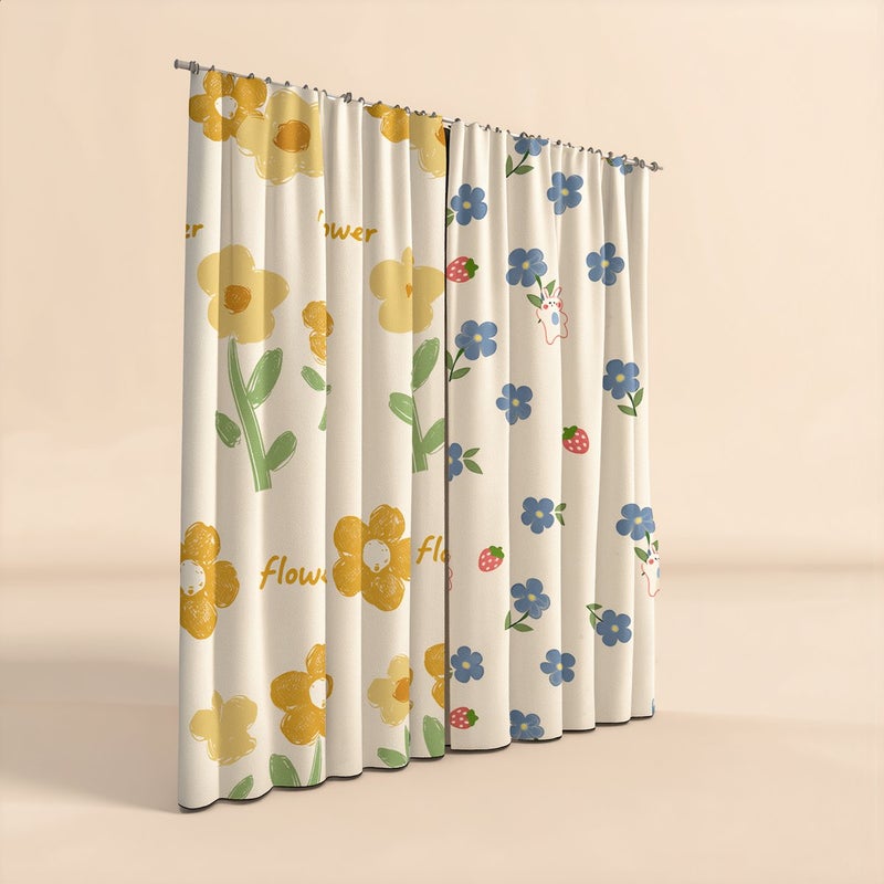 Wrinkle Resistant Fade Proof Blackout Curtain 1.0W x 2.25H Panel For Rental House - Image 2