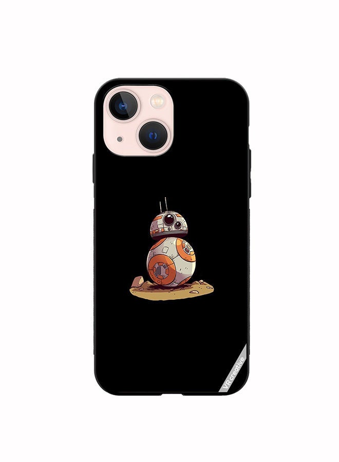 VR CREATIVE Protective Case Cover For Apple iPhone 14 Bb8 Star Wars Character Design Multicolour - Image 1