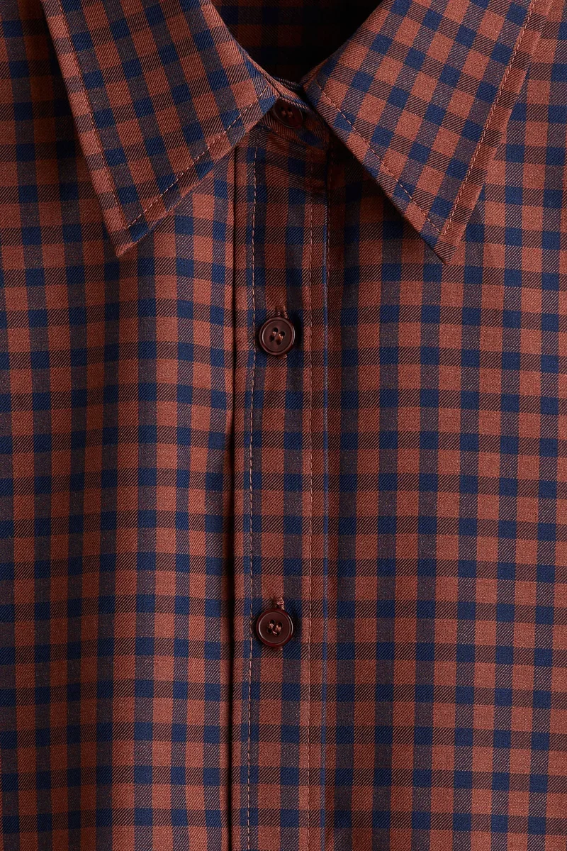 H&M Pleated shirt