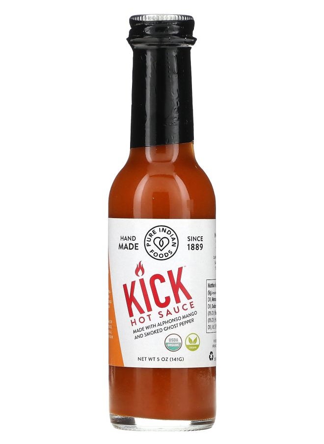 Pure Indian Foods - Kick Hot Sauce 5 oz (141 g) - Image 1