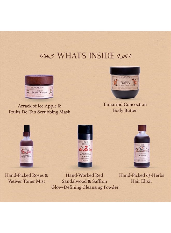 Old School Yours, Curated | Gift Box for Glowing Skin | Luxury Wedding Gift | Natural Skincare Gift Box - Image 3