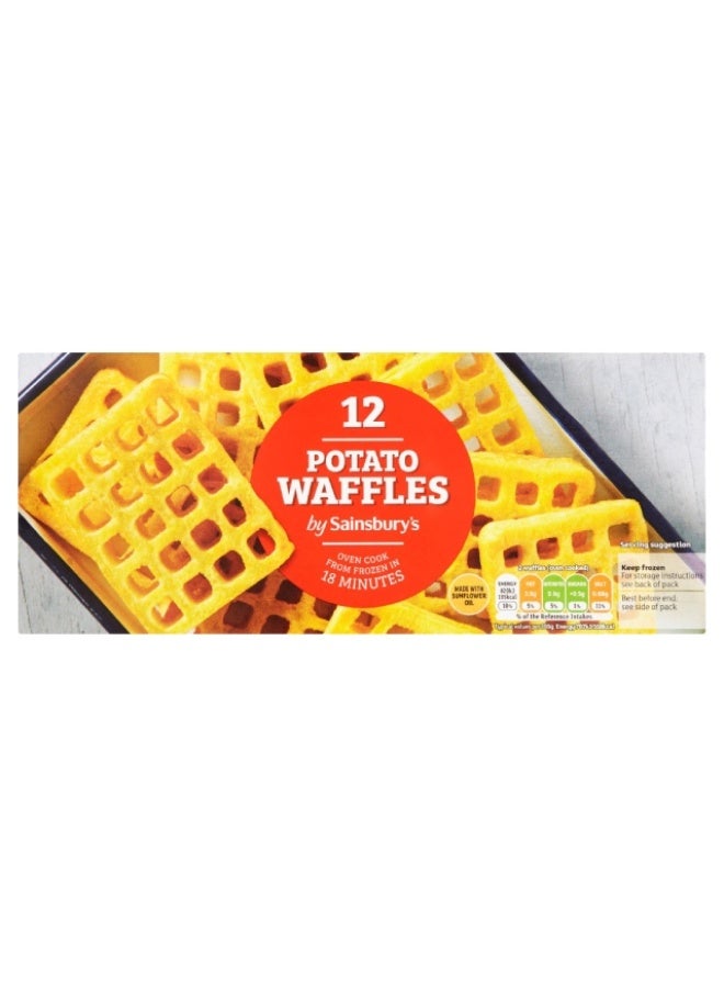 Potato Waffles, 680g, Belgium