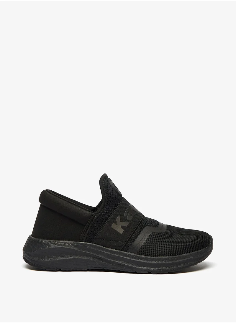 Kappa Women's Textured Slip-On Sports Shoes Black