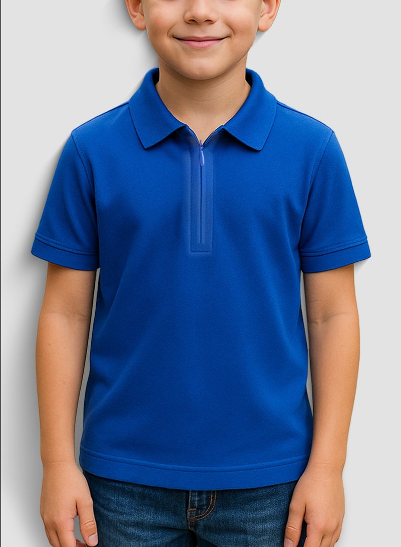 Y&CO Zipper Polo - Image 3