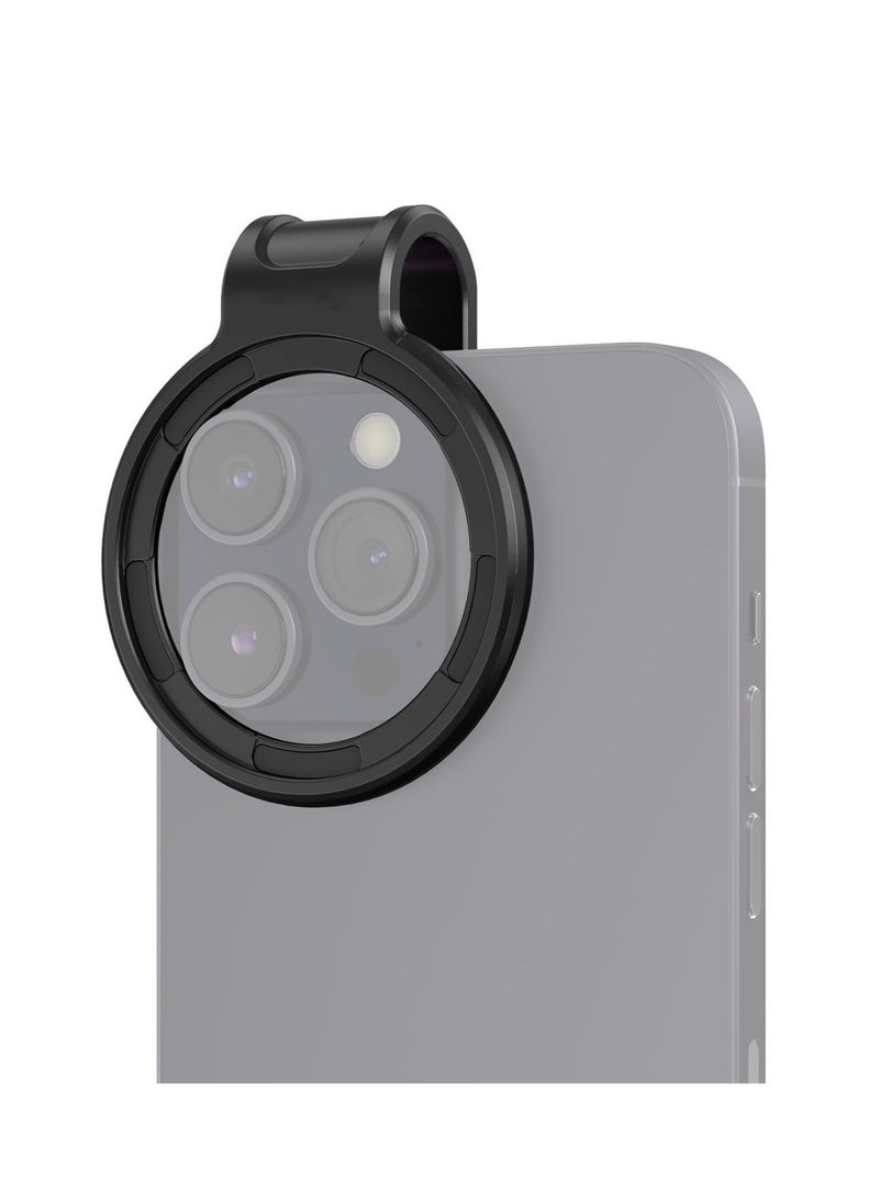 52mm Magnetic Filter Adapter Ring, Quick Release Magnet Upgraded Phone Lens Filter Ring ，for iPhone 15/14/13/12 for Galaxy series - Image 1