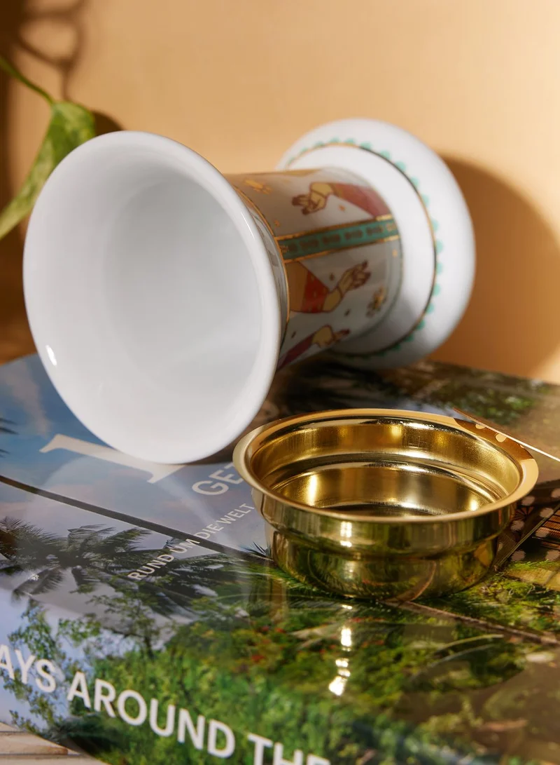Silsal Hessa'S Incense Burner & Trinket Box Gift Set