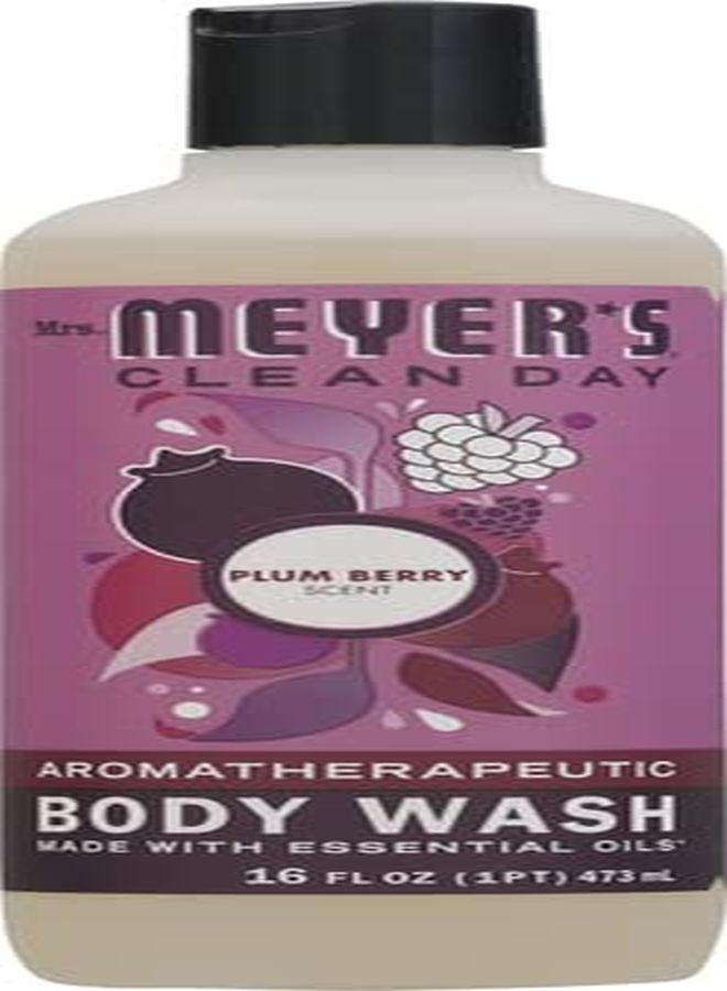 Mrs. Meyer's Clean Day Mrs. Meyer'S Body Wash, Plumberry, 16 Oz - Image 1