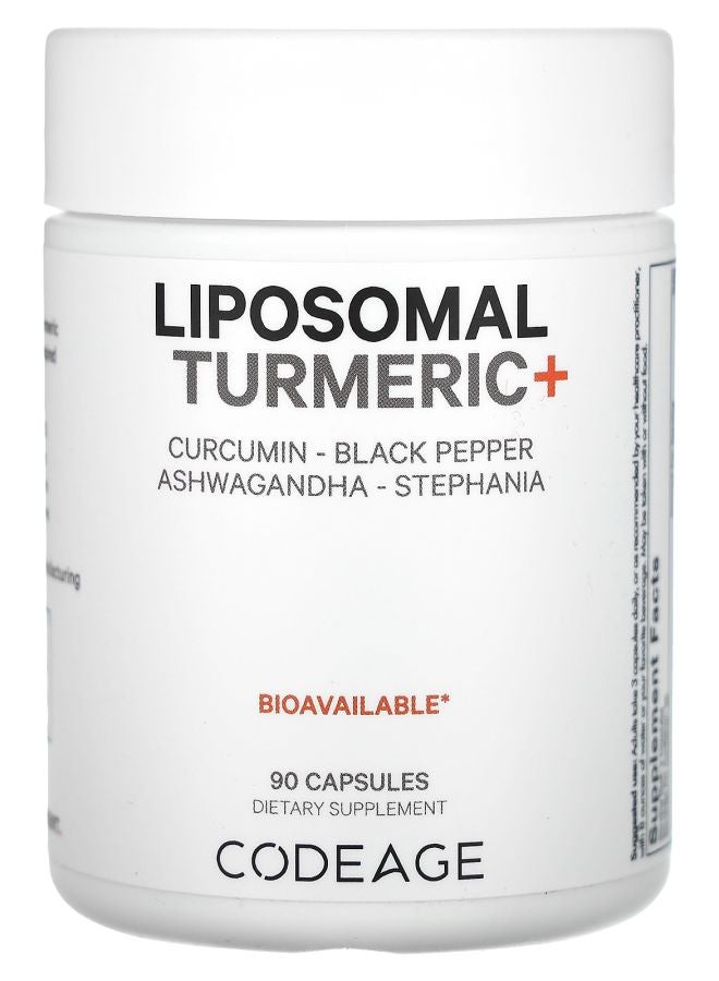 Codeage Liposomal Turmeric+ 90 Capsules