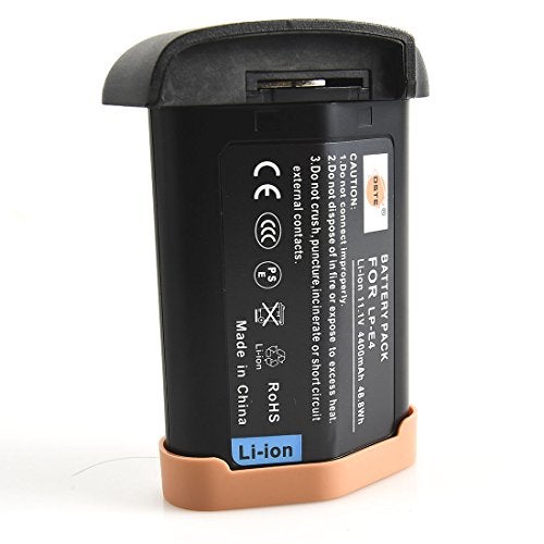 DSTE® LP-E4 Replacement Li-ion Battery for Canon EOS-1D C EOS-1D Mark III IV EOS-1Ds Mark III IV Digital Camera - Image 3