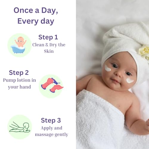 Mamansh Natural Baby Lotion | Nourishes & Moisturizes with Shea Butter, Oat Protein & Vitamin E | For Soft, Glowing Skin | 0–5 Years | 200 ml - Image 4