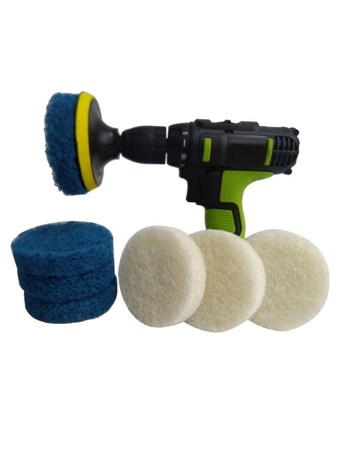 Generic Cordless Motorcycle Cleaning Drill With Scrub Pad 