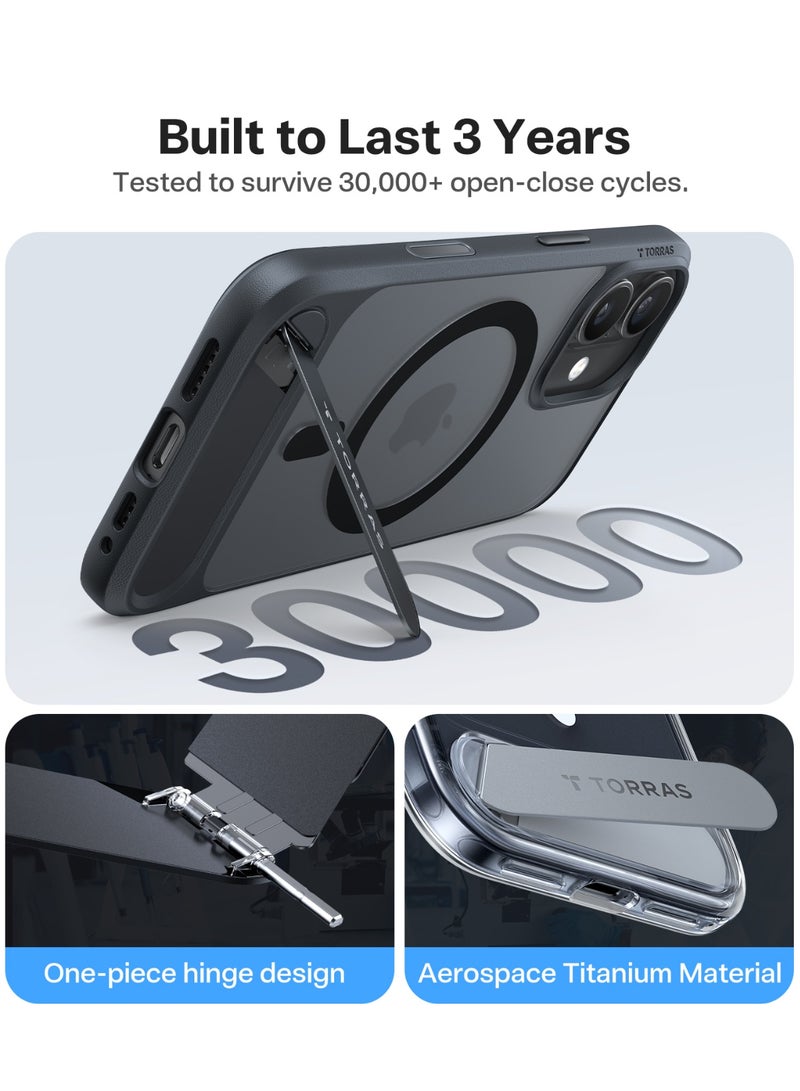 iPhone 17 Case Pstand Series, Built-in Kickstand, MagSafe Compatible, 12FT Military Grade Drop Protection, Slim Protective Cover – - Image 4