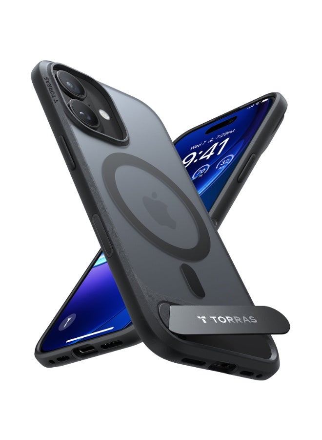 iPhone 17 Case Pstand Series, Built-in Kickstand, MagSafe Compatible, 12FT Military Grade Drop Protection, Slim Protective Cover – - Image 2