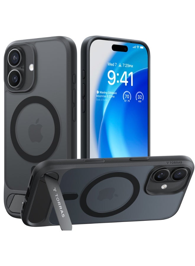 iPhone 17 Case Pstand Series, Built-in Kickstand, MagSafe Compatible, 12FT Military Grade Drop Protection, Slim Protective Cover – - Image 1