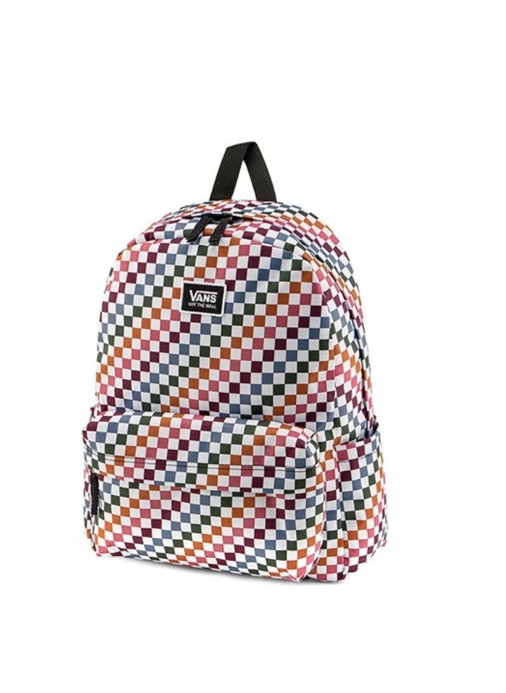 VANS 【School season】 Classic checkerboard print schoolbag Colorful schoolbag Large capacity schoolbag Universal schoolbag Laptop schoolbag  - Image 2