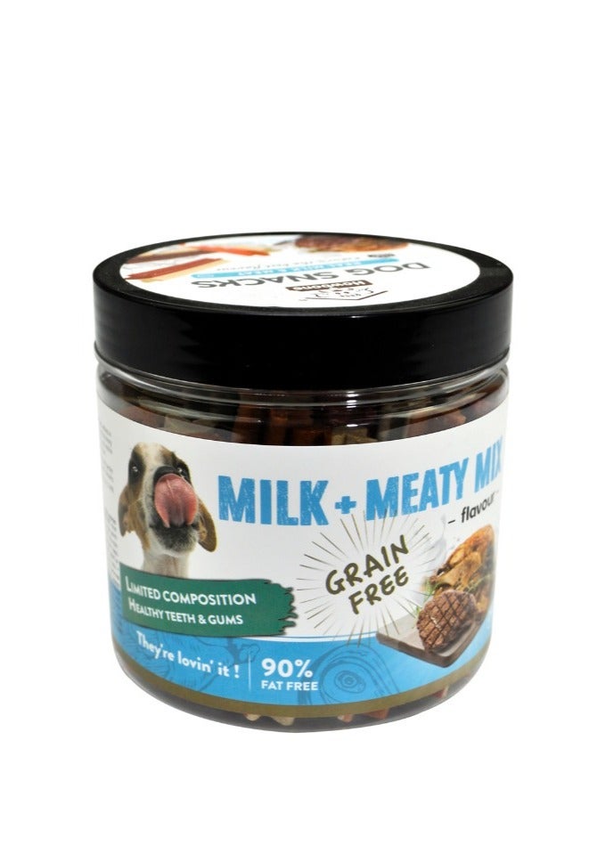 Twins Stix -Dog Snack 200g - Milk & Meaty Mix Flavour