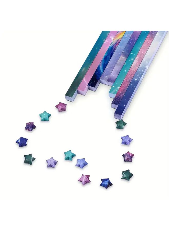 Origami Star Paper Strips 540 Sheets 8 Designs Value Pack For School Teachers Crafts - Image 4