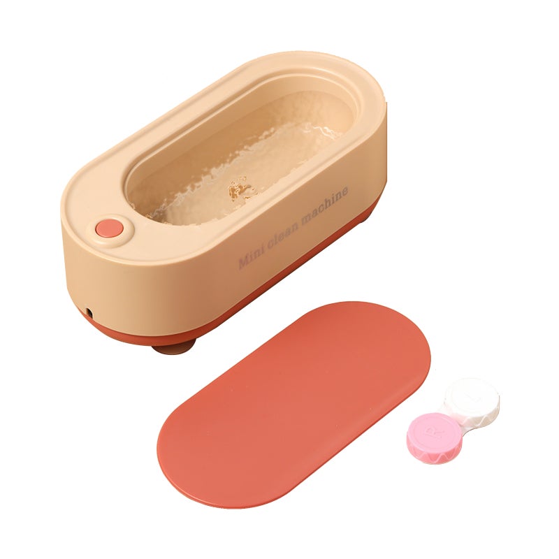 Ultrasonic Jewelry Cleaner Portable Cleaning Tool High-Frequency Vibration Cleaner for Contact Lenses Gold Silver Glasses Watch Ring Coins - Image 1