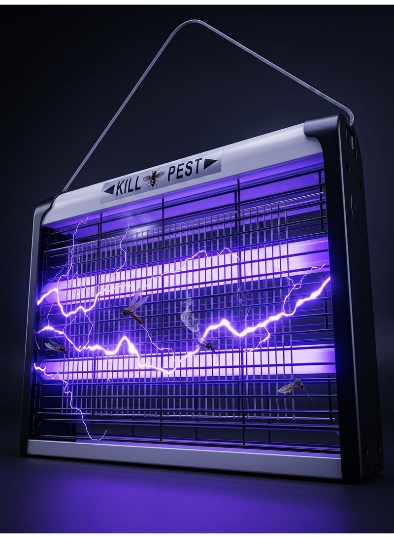 SHOELAY Electric Mosquito Killer Lamp with UV Light, Indoor & Outdoor Bug Zapper, Flying Insect Trap, Chemical-Free Mosquito Killer, Silent Mosquito Lamp for Home, Bedroom, Kitchen & Office - Image 3