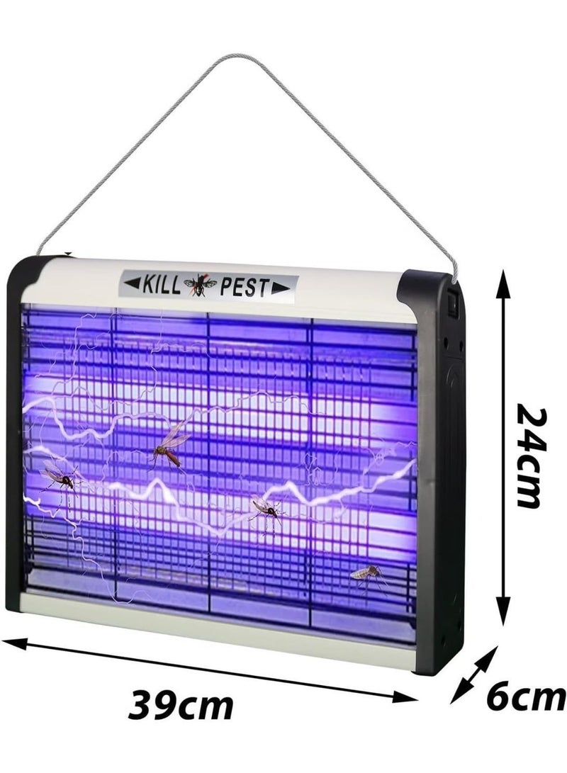 SHOELAY Electric Mosquito Killer Lamp with UV Light, Indoor & Outdoor Bug Zapper, Flying Insect Trap, Chemical-Free Mosquito Killer, Silent Mosquito Lamp for Home, Bedroom, Kitchen & Office - Image 2