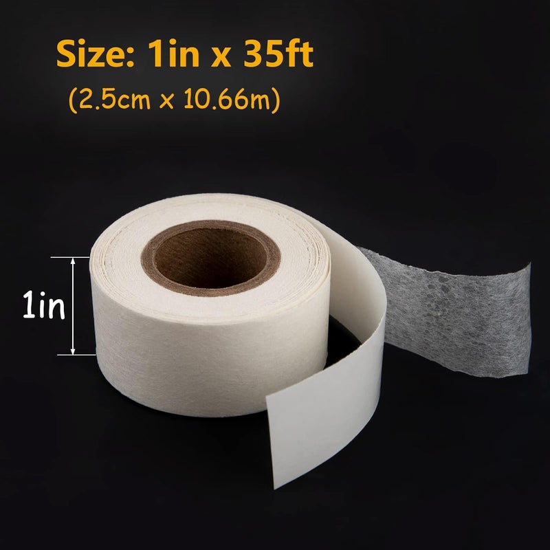 Lineco Self-Adhesive Hinging Tissue - 1 Inch x 35 Feet Dispenser Box for Mounting Art - Image 3