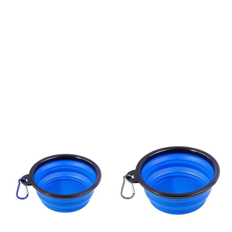Portable Silicone Pet Bowl with Collapsible Design 350 ml Portable Travel and Silicone Build for dogs cats travel walks and outdoor feeding in Red Daily Use Everyday Use - Image 4