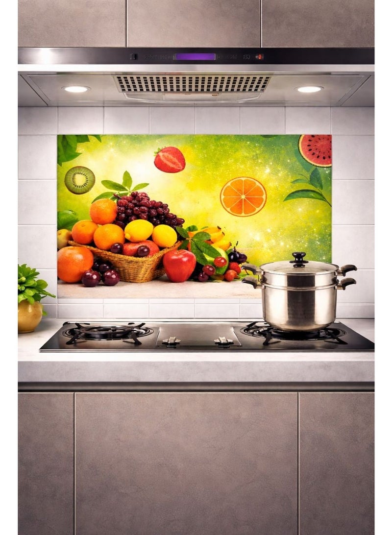 استيكر مطبخ ذاتي اللصق خلف البوتجاز – مقاوم للحرارة والزيت والمياه – سهل التركيب والتنظيف - Image 5