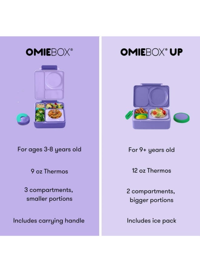 Omielife OmieBox Up Bento Box with Insulated Thermos & Ice Pack, Teal Green - Image 5