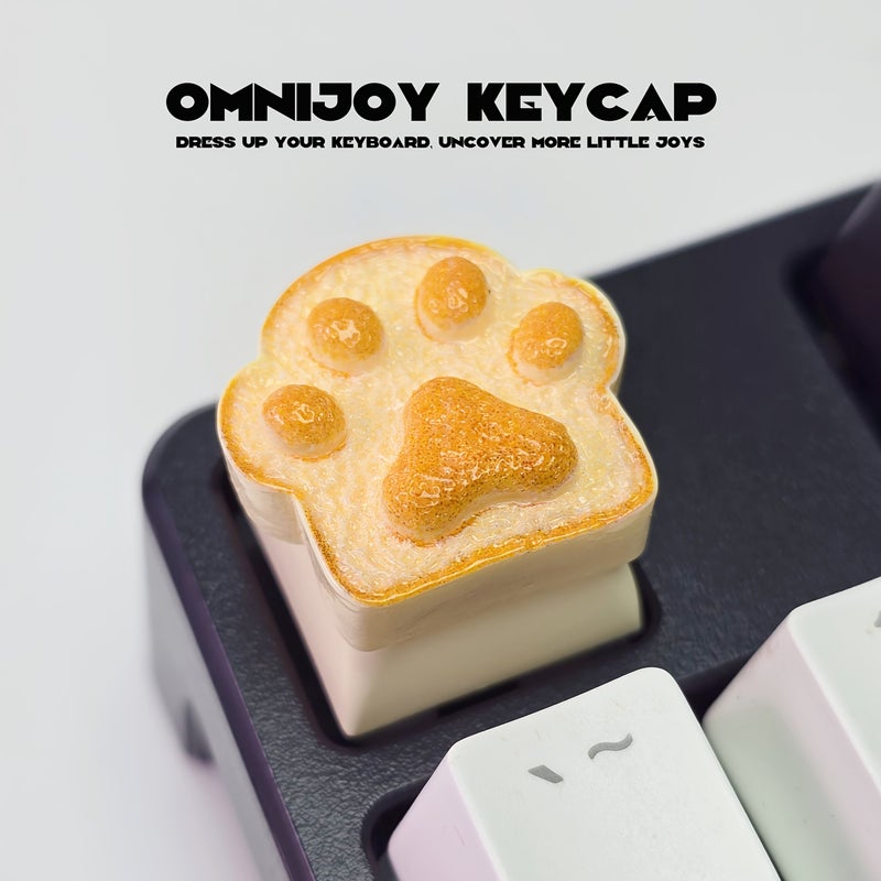 Animal Themed Keycaps Cat Paw Cute Claw Bear Design Cartoon Style for Gamers Office Keyboard Unique Gift - Image 4