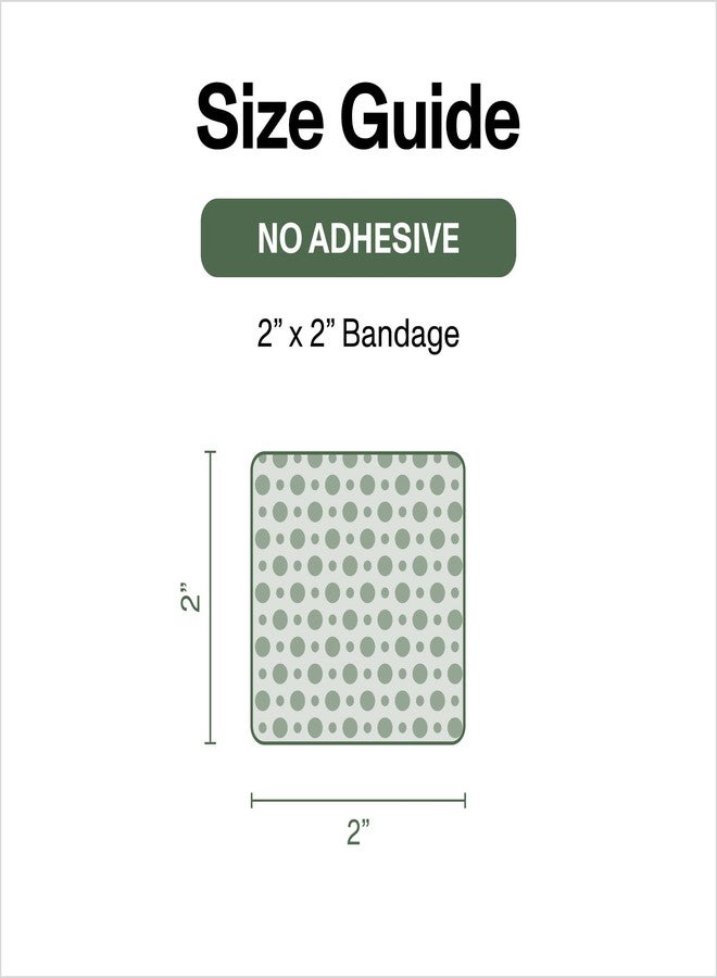 PowerHeal Bioelectric Bandage Kit for Wound Care & Healing – Single Layer No Adhesive Includes Wound Hydrogel, Can Be Cut to Fit – for Cuts, Abrasions, Blisters, Burns – 4-Pack, 2” x 2” - Image 4