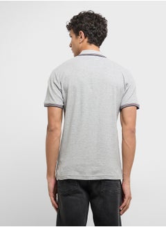 BRAVE SOUL Contrast Polo Shirt  - Image 2