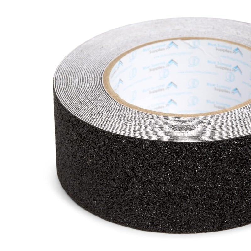 Kitwe Anti Slip Tape for Stairs 2 Inch x 35 FT : Heavy Duty Grip Tape for Stairs Outdoor & Indoor - Non Skid Tape for Stair Treads - Non Slip Strips for Steps Ramp - High Traction - 80 Grit - Black - Image 2