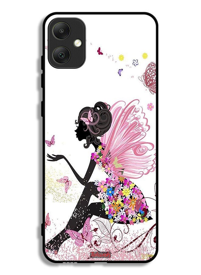 Tolwak Samsung Galaxy A05 Protective Case Cover Butterfly Girl Artwork - Image 1