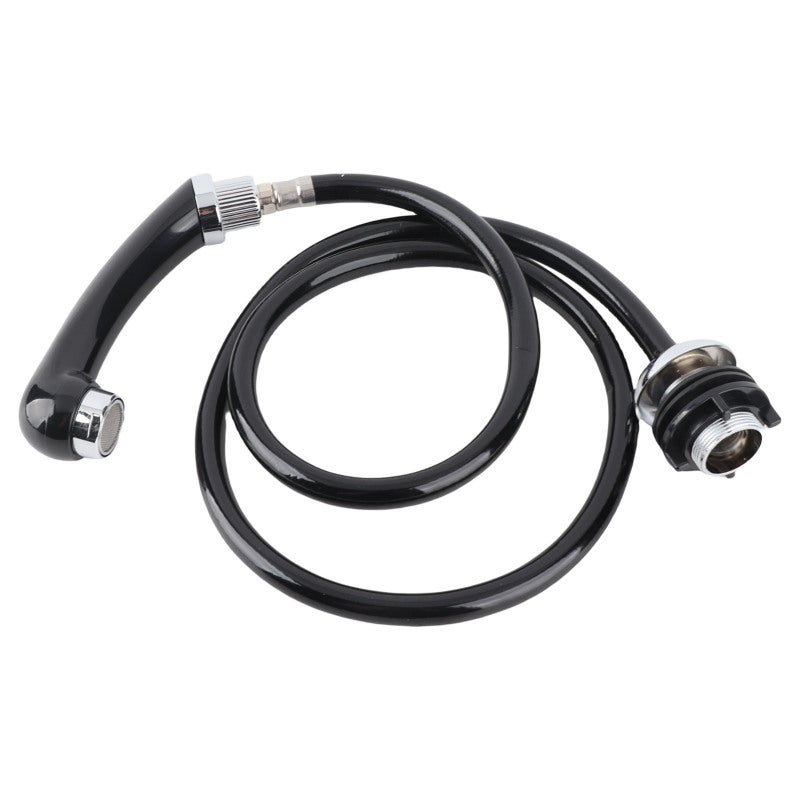 Non Pressurized Shower Head Alloy ABS Anti Corrosion Flexible Hose Professional Salon Shower Nozzle - Easy Installation for Barber Shop Shampoo Bed Bowl - Image 1