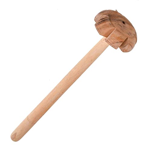 RJ kitchenware Store Wooden ravai/Whisk/ghotni/rai (30 cm) Mathani Milk Pure Hand Blender/Mathani Rai Sheesham/Mixer Hand Blender Butter Milk, Lassi Maker - Image 1
