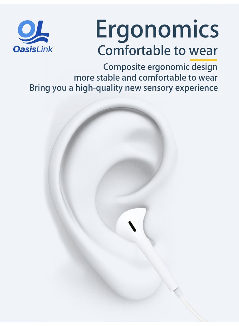 أواسيس لينك الجيل الرابع من سماعات الأذن السلكية مناسب لأجهزة Apple  وHonor للتحكم السلكي في الأذن والهاتف المحمول والكمبيوتر اللوحي والألعاب - Image 4
