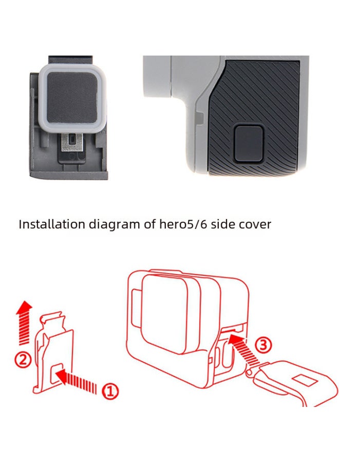 Neutral Gopro Hero7/6/5black Black Dog 5 Camera Protection Lens Replacement Uv Mirror Data Side Cover Hdmi - Image 4