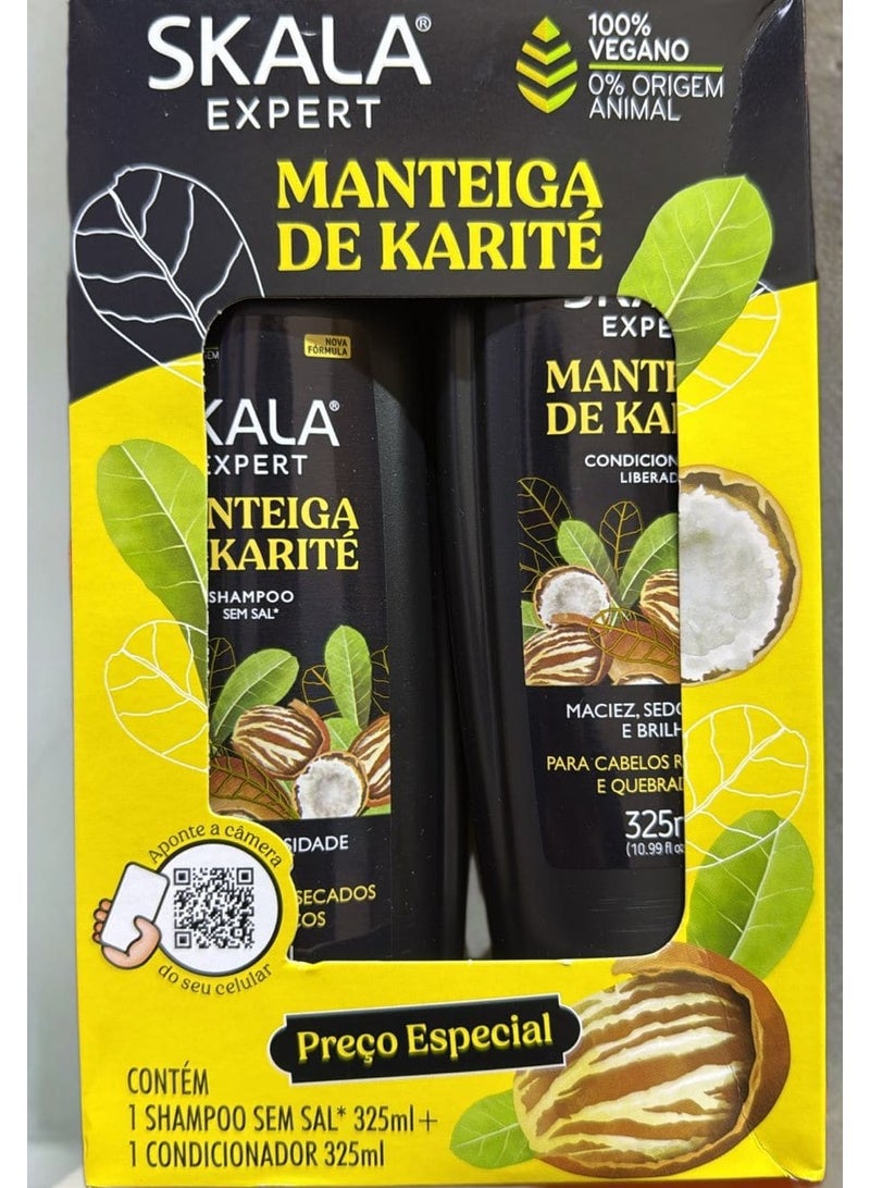 SKALA Manteiga De Karite Shampoo and Conditioner - Image 1