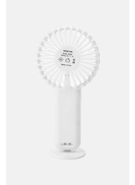 YOTO Portable Handheld Fan, White  - Image 1