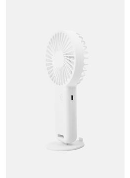YOTO Portable Handheld Fan, White  - Image 2