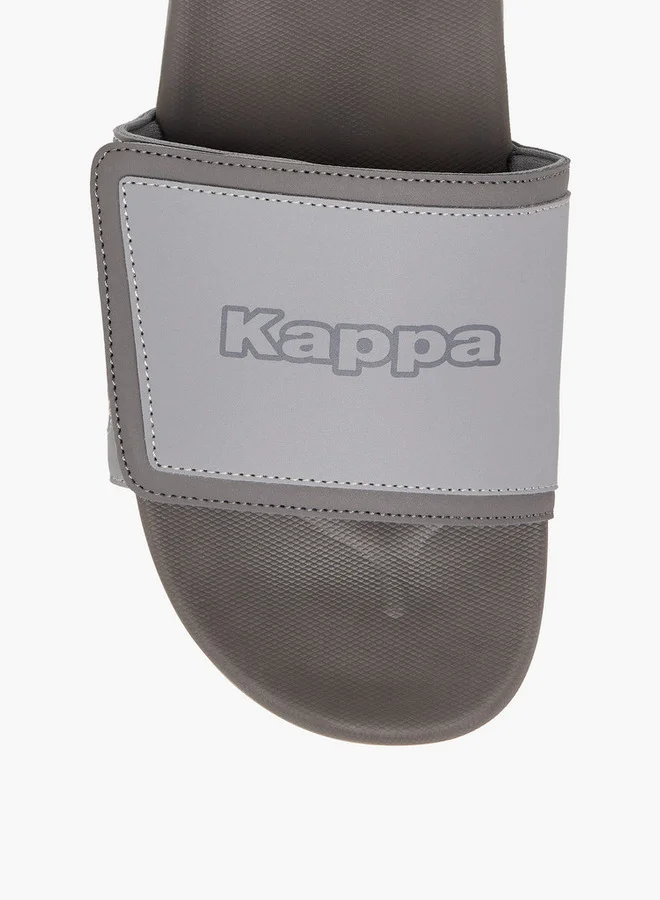 Kappa Men's Logo Detail Slides