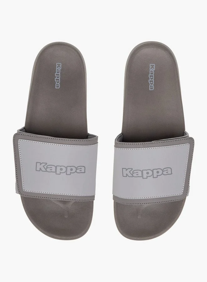 Kappa Men's Logo Detail Slides