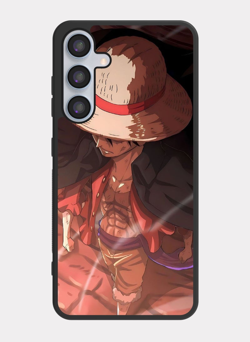 PXLAAT Samsung Galaxy A55 case cover One Piece Luffy - Image 1