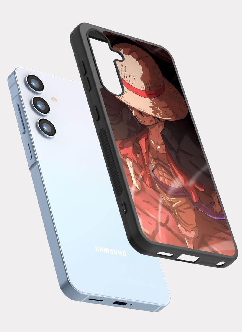 PXLAAT Samsung Galaxy A55 case cover One Piece Luffy - Image 2