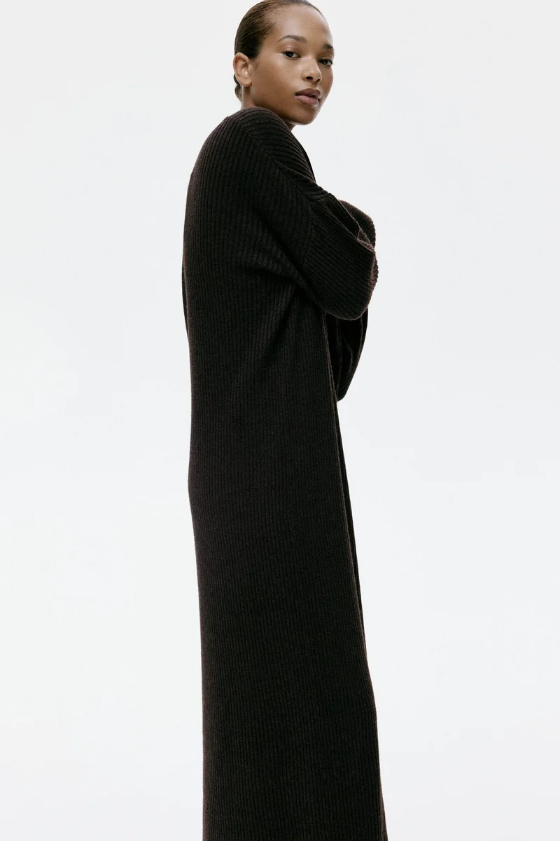 H&M  Rib-knit dress for Women | Best Price UAE