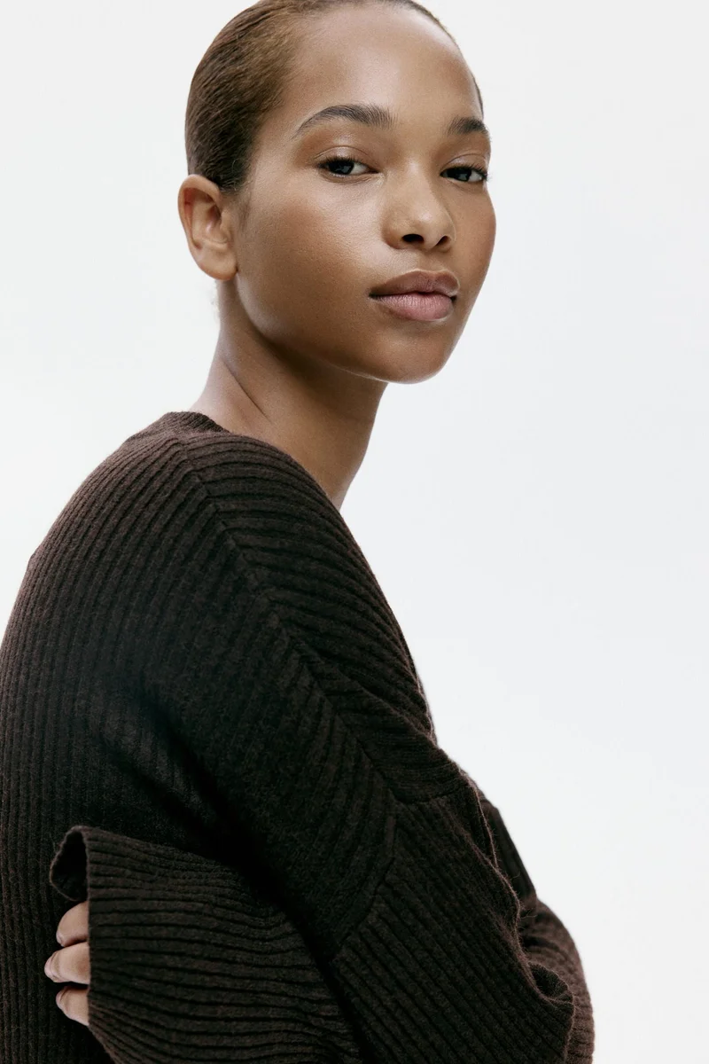 H&M  Rib-knit dress for Women | Best Price UAE