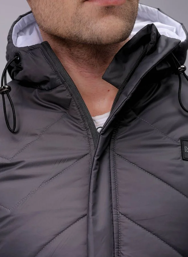شركة المرآب الهندية Men Slim Fit Mix & Match Puffer Jackets