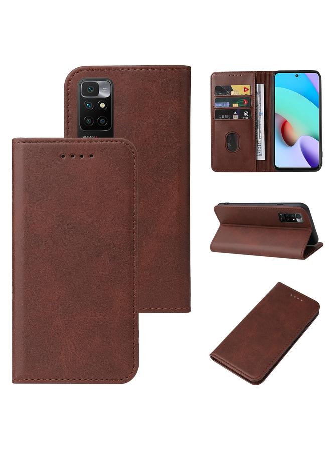 erorex Case For Xiaomi Redmi 10 2022 Magnetic Closure Leather Phone Case - Image 1